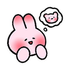 Rabbit Eating Carrot messages sticker-7