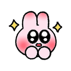 Rabbit Eating Carrot messages sticker-5