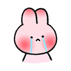 Rabbit Eating Carrot messages sticker-2