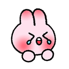 Rabbit Eating Carrot messages sticker-6
