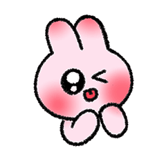 Rabbit Eating Carrot messages sticker-10