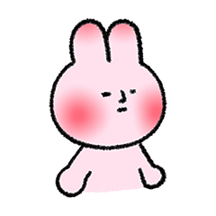 Rabbit Eating Carrot messages sticker-9