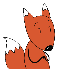A dumb little fox messages sticker-2