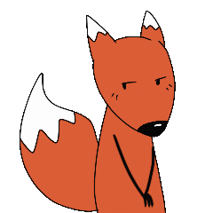 A dumb little fox messages sticker-9