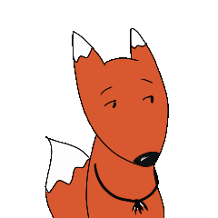 A dumb little fox messages sticker-11