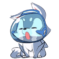 Diver Dog messages sticker-1