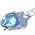 Diver Dog messages sticker-11