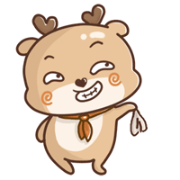 Smart Roe Deer messages sticker-4