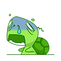 GreenTurtle-Sticker messages sticker-8