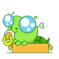 GreenTurtle-Sticker messages sticker-0