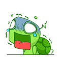 GreenTurtle-Sticker messages sticker-4