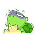 GreenTurtle-Sticker messages sticker-9