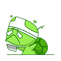 GreenTurtle-Sticker messages sticker-11