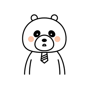 Funny little white bear messages sticker-1