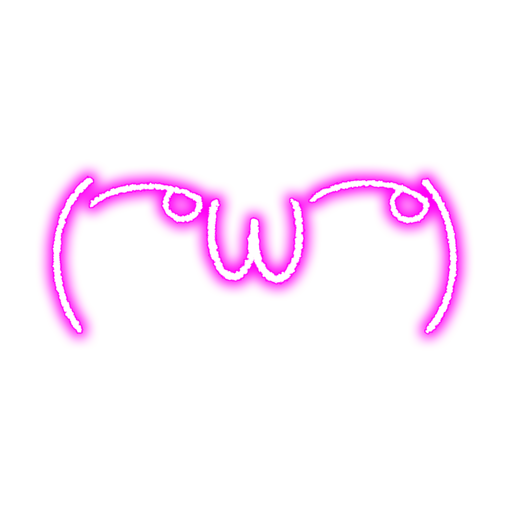 Lenny Face with Neon Light messages sticker-1