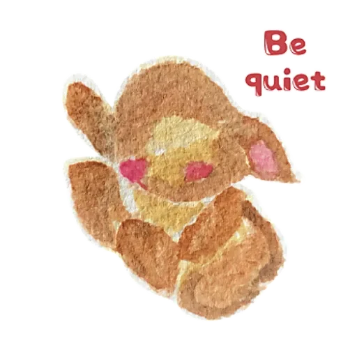 Hand drawn cartoon stickers messages sticker-11