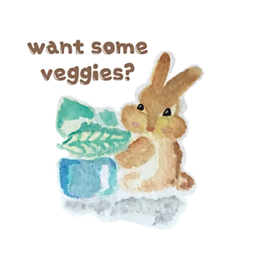 Hand drawn cartoon stickers messages sticker-8