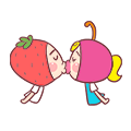Ceriand Strawbi messages sticker-5