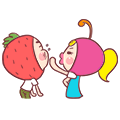 Ceriand Strawbi messages sticker-9