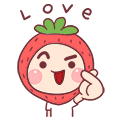 Ceriand Strawbi messages sticker-4