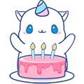 unicorno - Sticker messages sticker-6