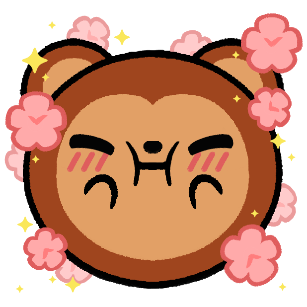 Monkey Roll: Kawaii Climb messages sticker-7