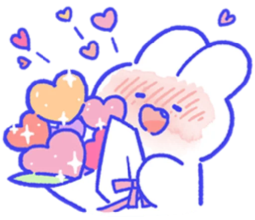 LovingRabbit messages sticker-2