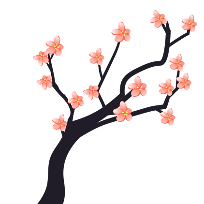 十里桃花-stickers messages sticker-1
