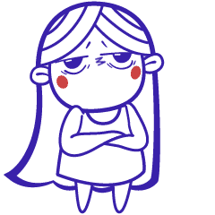 Vitality girl LAN LAN messages sticker-8
