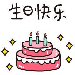 生日助手-Birthday Sticker messages sticker-6