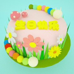 生日助手-Birthday Sticker messages sticker-9