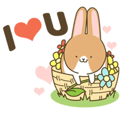Donut Bunny Sticker messages sticker-7