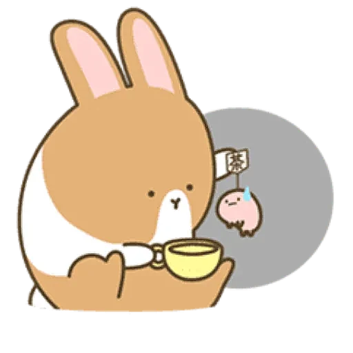 Donut Bunny Sticker messages sticker-2