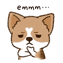 Cool Little Corgi messages sticker-9