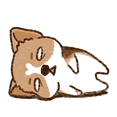 Cool Little Corgi messages sticker-3
