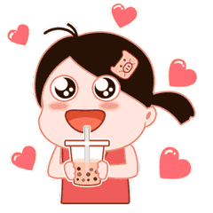 A funny little girl Bella messages sticker-0