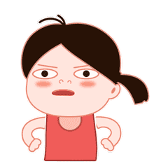 A funny little girl Bella messages sticker-9