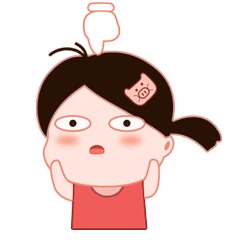 A funny little girl Bella messages sticker-11