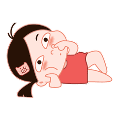 A funny little girl Bella messages sticker-4