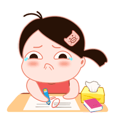 A funny little girl Bella messages sticker-3
