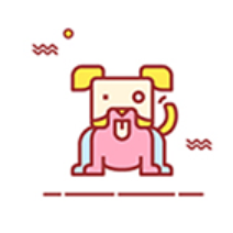 Cute animals Stickers messages sticker-6