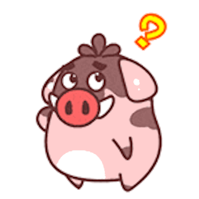 Pink Piggy messages sticker-10