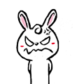 Pineapple Rabbit messages sticker-7