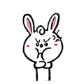 Pineapple Rabbit messages sticker-8