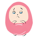 Pink Egg messages sticker-7