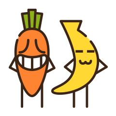 small carrot messages sticker-10
