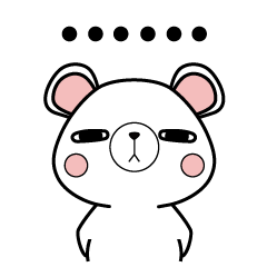 Angry Sloppy Bear messages sticker-4