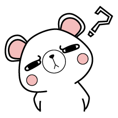 Angry Sloppy Bear messages sticker-1