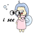 Rabbit Snail messages sticker-11