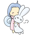 Rabbit Snail messages sticker-7